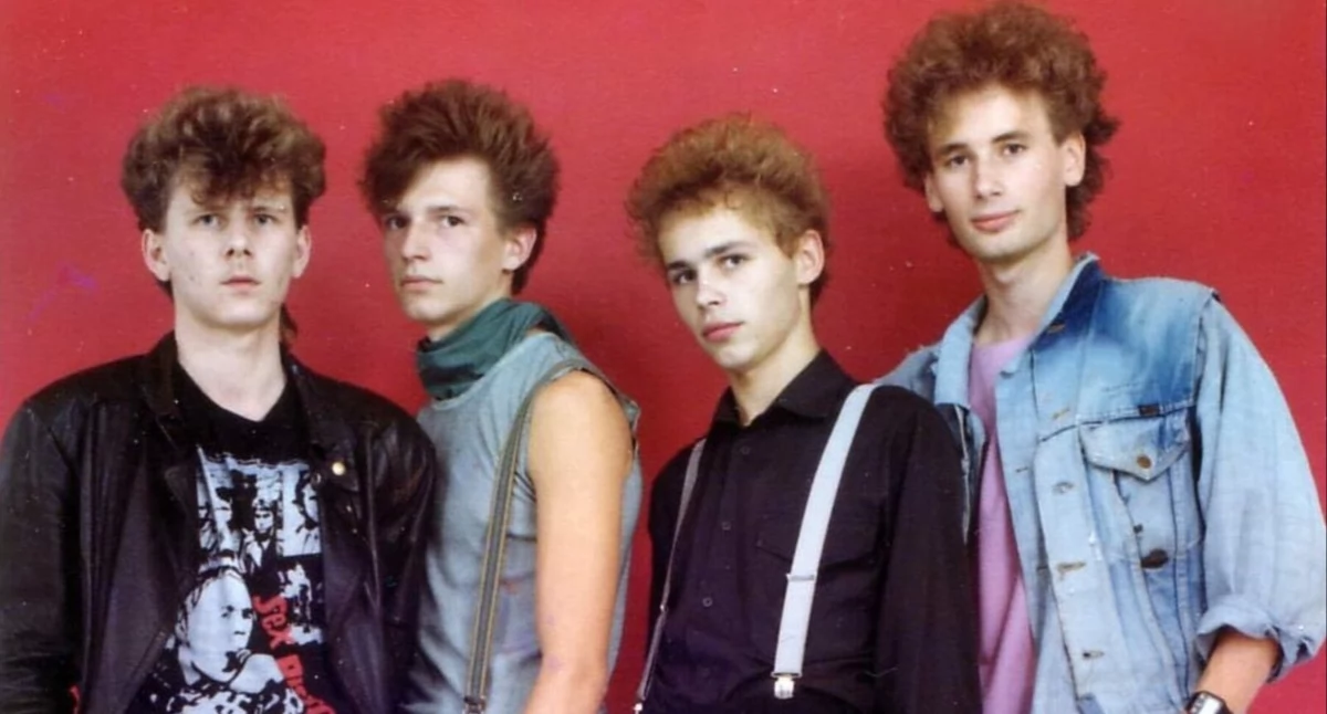 Tak wyglądał zespół Farben Lehre 40 lat temu   