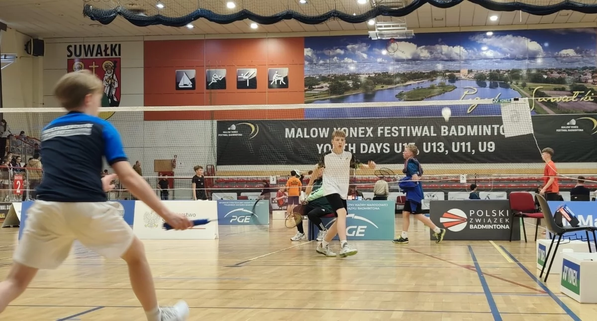 Badminton, turnieju badmintona rozegranych zostało pojedynków Gratka fanów - zdjęcie, fotografia