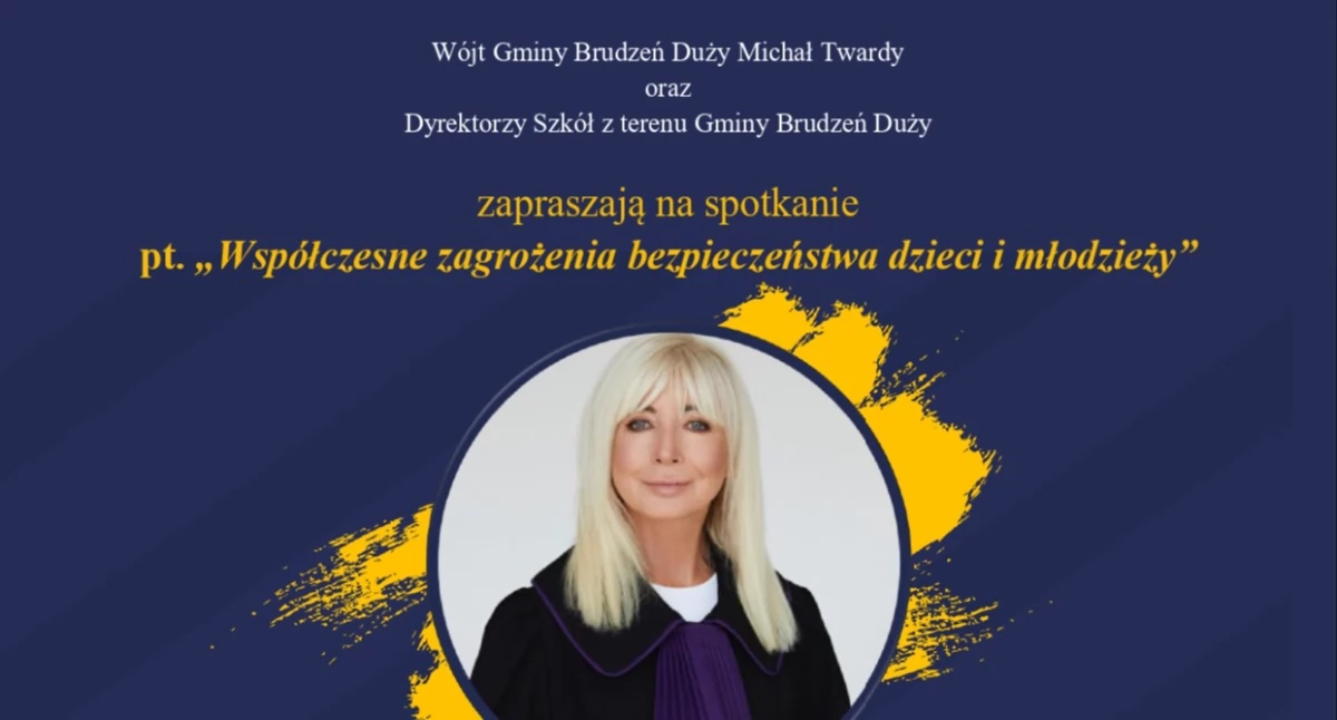 zdjęcie z social mediów wójta gminy Brudzeń Duży Michała Twardego