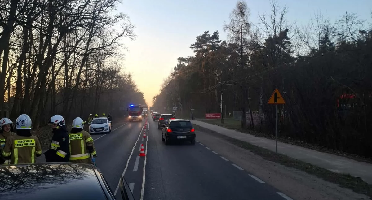 Stłuczka trzech aut w Słupnie