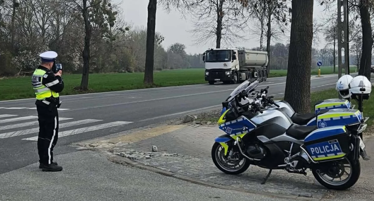 Akcja „Kaskadowy Pomiar Prędkości” prowadzona była w środę, 15 kwietnia