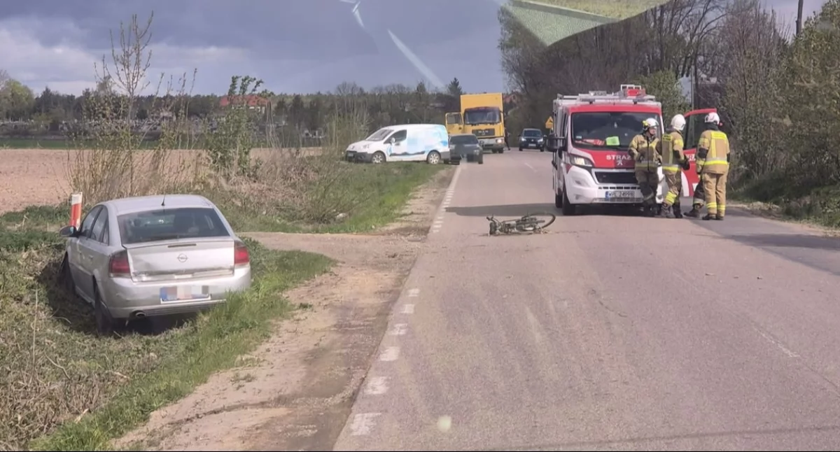 Zdarzenie w miejscowości Góra, foto: KMP w Płocku