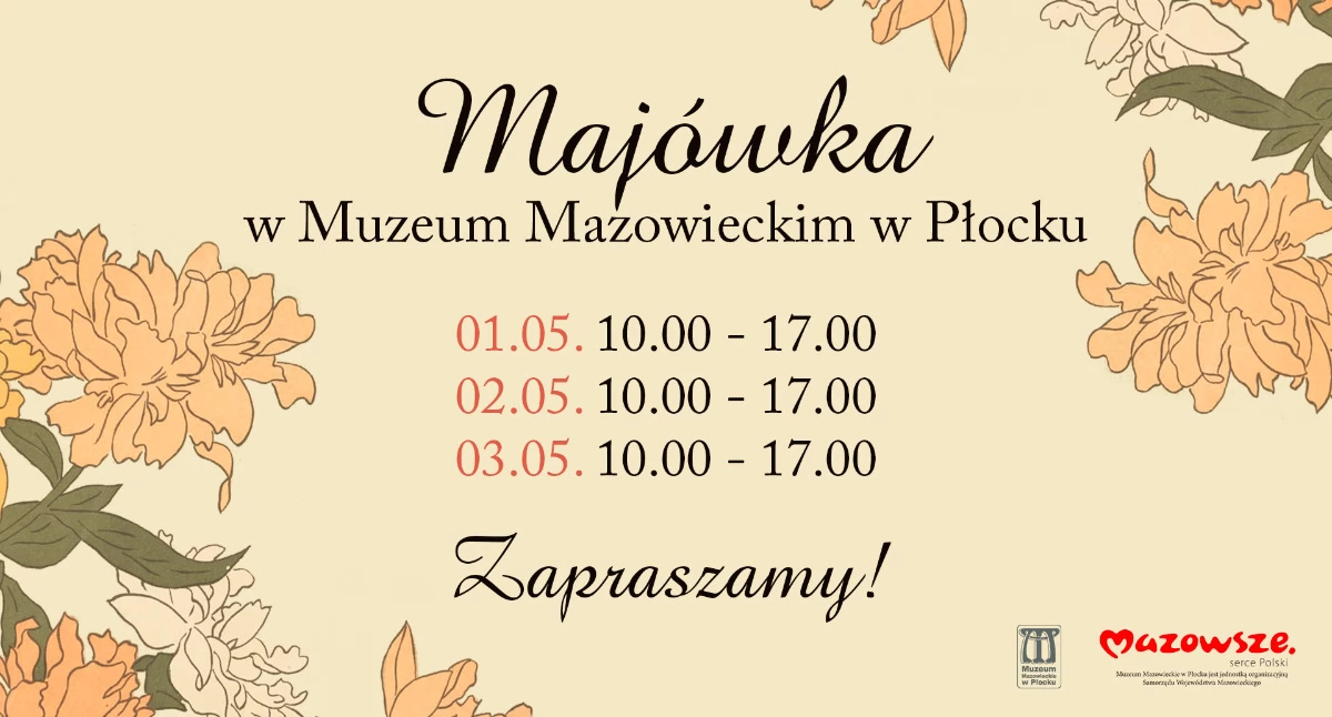 Warto wiedzieć, Majówka Muzeum Mazowieckim Płocku Wszystkie oddziały czekają zwiedzających - zdjęcie, fotografia