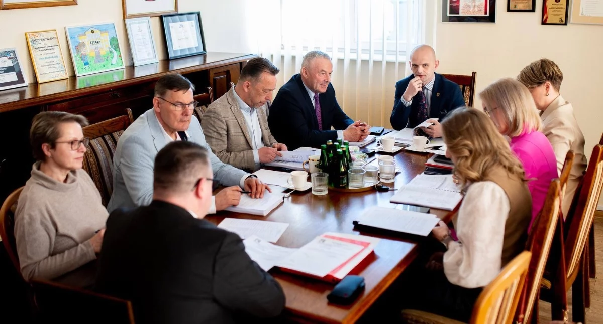 zdjęcie z social mediów Starosty Sylwestra Ziemkiewicza