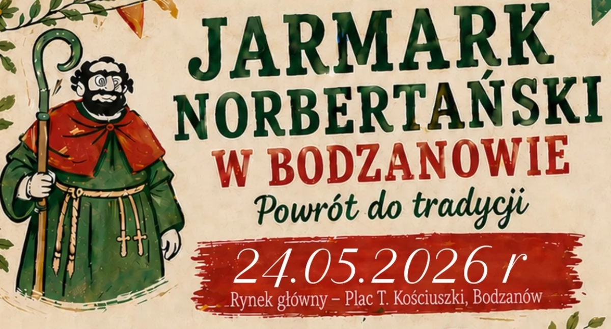 Wokół Nas, Jarmark Norbertański wraca Bodzanowa Organizatorzy zapraszają dzień pełen tradycji atrakcji - zdjęcie, fotografia