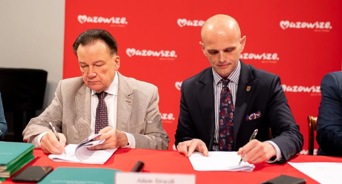 zdjęcie z social mediów Starosty Sylwestra Ziemkiewicza