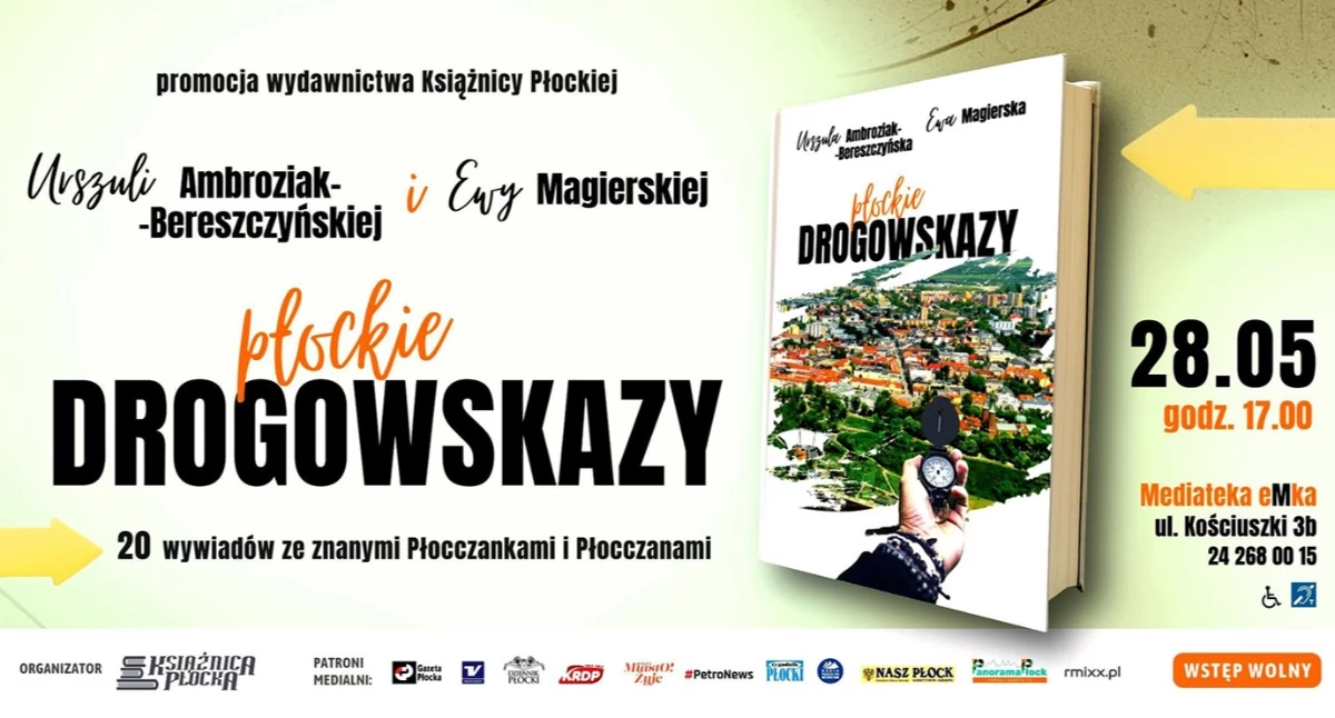 Książka, Książnica Płocka zaprasza najbliższe wydarzenia Promocja książki „Drogowskazy” wspólne czytanie „Rzepki” - zdjęcie, fotografia