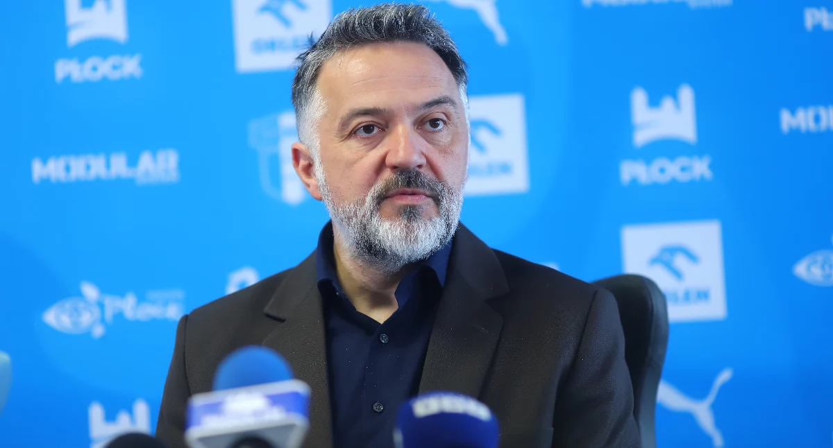 Konferencja prasowa Prezesa ORLEN Wisły Płock, Artura Stanowskiego