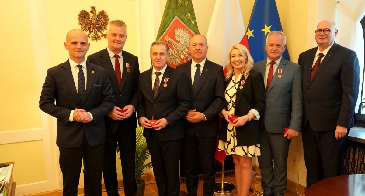 zdjęcie z social mediów wicemarszałka Piotra Zgorzelskiego