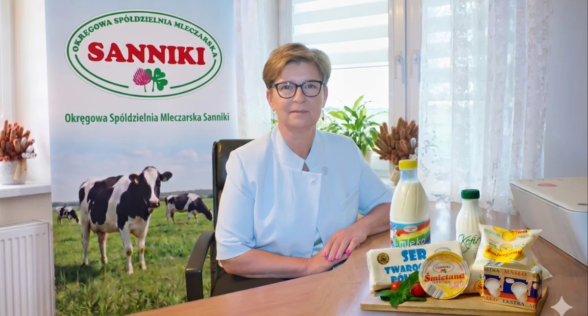 Teresa Sochacka rekomenduje naturalne produkty OSM w Sannikach