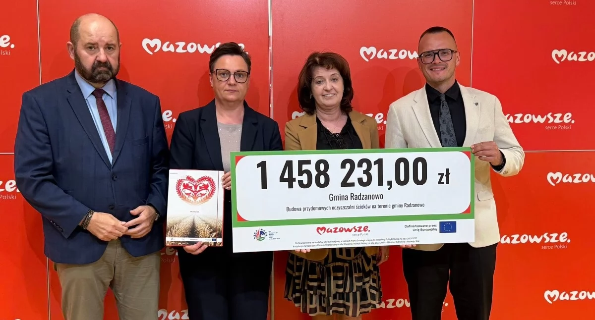 zdjęcie z social mediów wójta Piotra Jakubowskiego