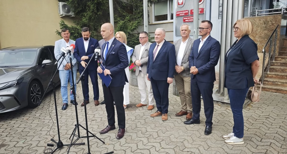 zdjęcie z social mediów Starosty Sylwestra Ziemkiewicza