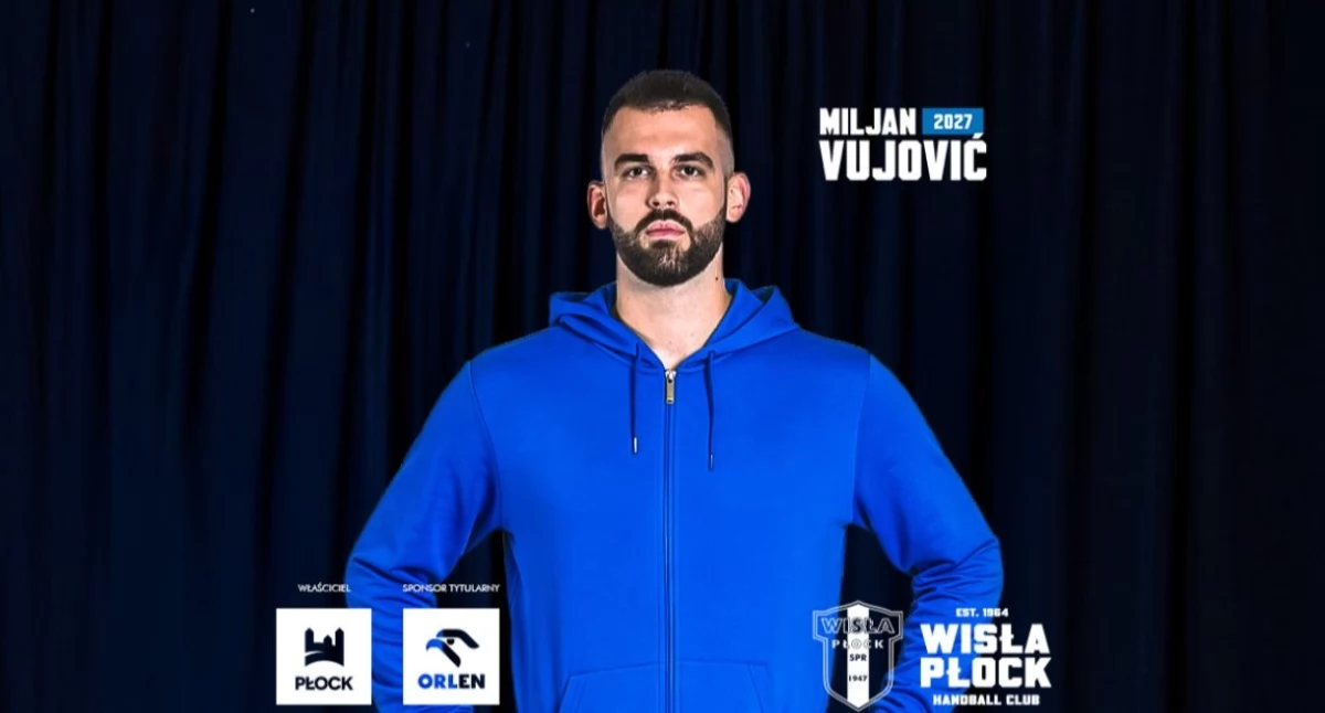 Piłka ręczna, Czarnogórzec paszportem słoweńskim nowym bramkarzem Orlen Wisly Witamy Miljana Vujovića - zdjęcie, fotografia