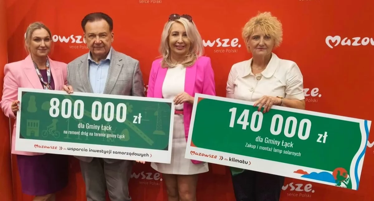 zdjęcie z social mediów wójt Iwony Sierockiej