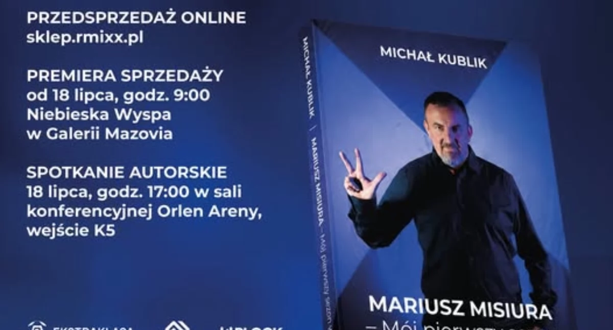 Piłka nożna, Premiera nowej książki Michala Kublik Pierwszy sezon Misiury Ekstraklasie - zdjęcie, fotografia