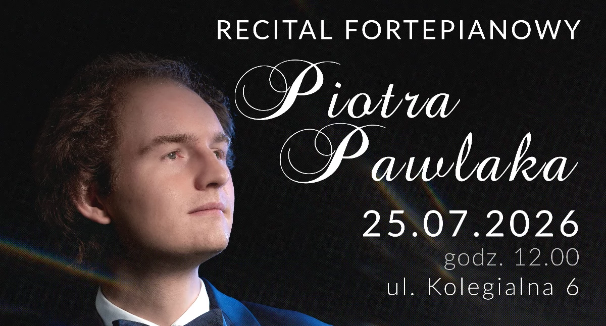 Koncert i zespół, Koncert uczestnika Konkursu Chopinowskiego Płocku - zdjęcie, fotografia