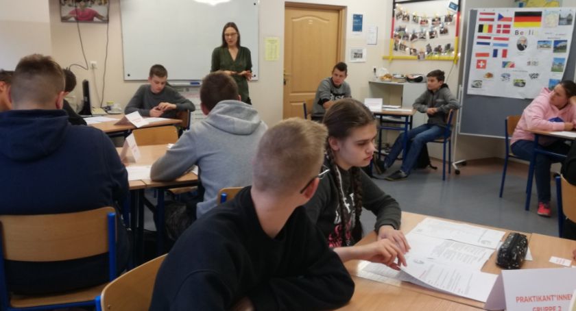 Uczniowie z Gąbina realizują kolejny projekt