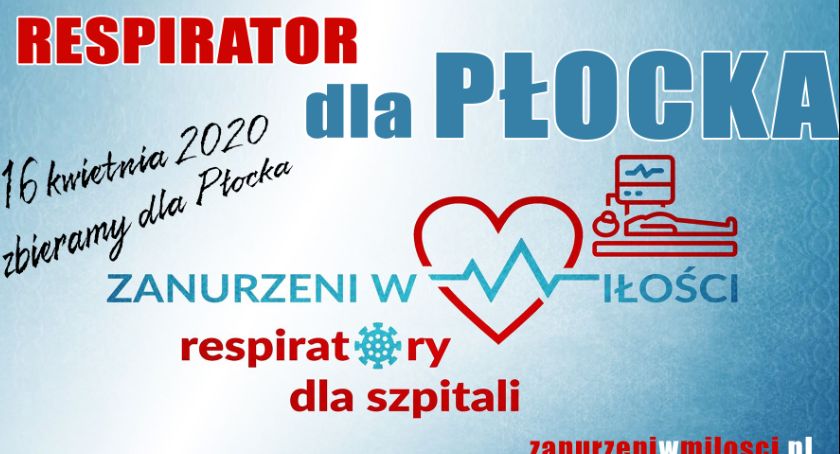 Zbiórka na respirator dla płockiego szpitala
