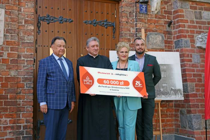 60000 zł dla parafii w Suserzu