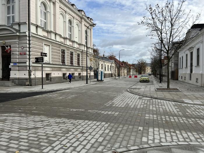 Kończy się przebudowa ulicy Kościuszki w Płocku