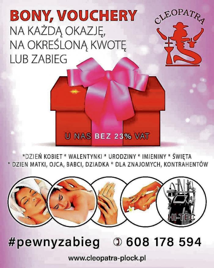 Voucher Cleopatra Płock