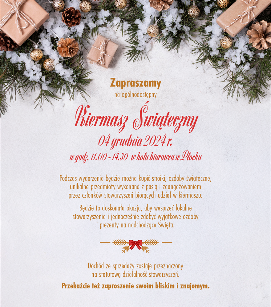 Kiermasz Świąteczny PERN