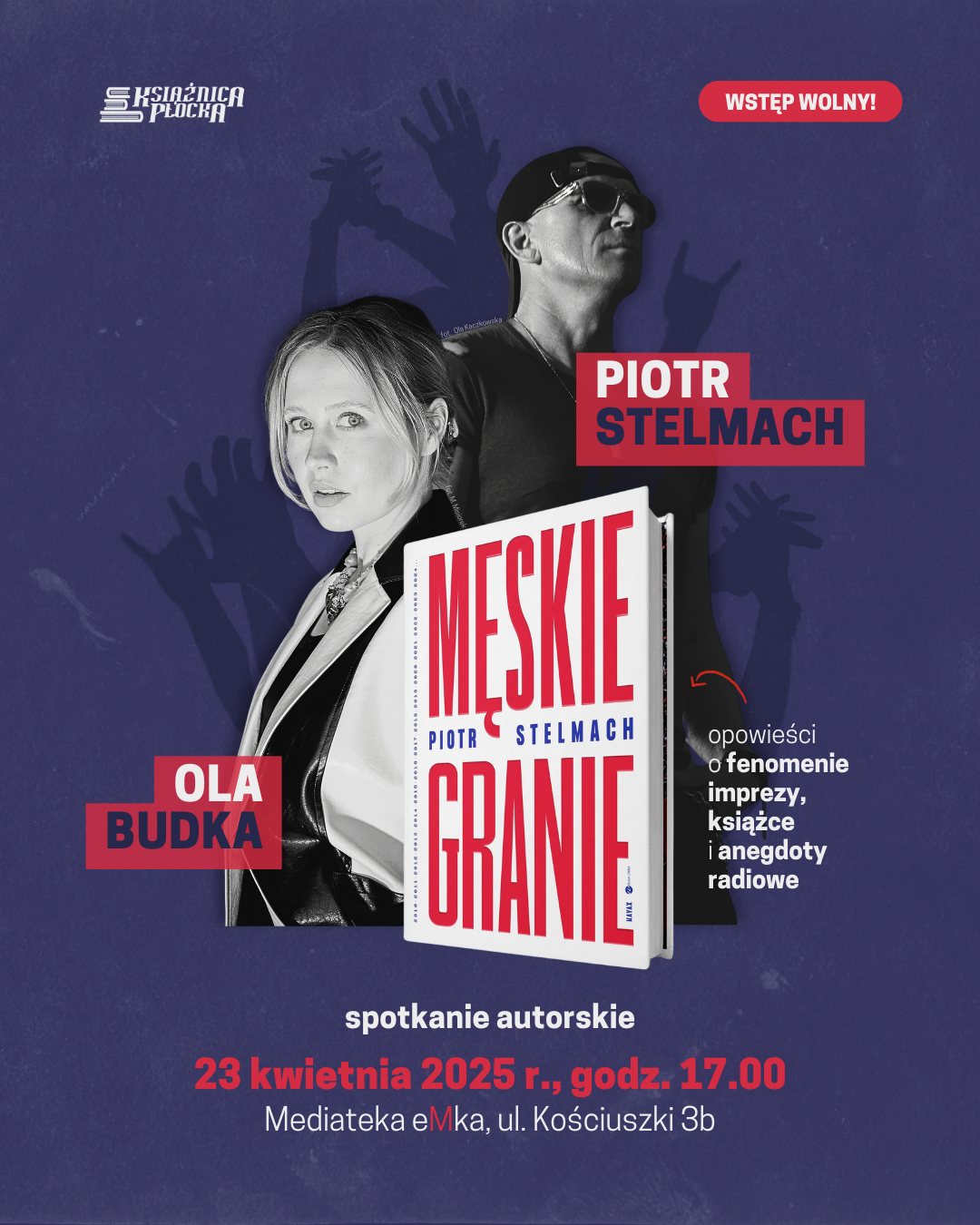 spotkania autorskie w Książnicy Płockiej