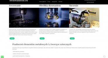 Frezowanie CNC - sięgaj po sprawdzone rozwiązania