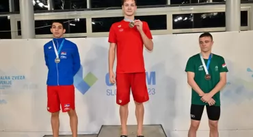 Tymoteusz Jóźwiak Mistrzem Narodów Europy Środkowej w pływaniu