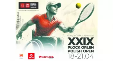 Najlepsi tenisiści na wózkach zagrają na kortach w Płocku! 29. ORLEN Polish Open