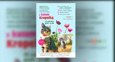 Poznajcie niezwykłego kota Kropelkę. Chotomek zaprasza 