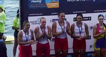 Rozalia Linowska, wicemistrzyni świata w wioślarstwie. Mieszka w Proboszczewicach koło Płocka