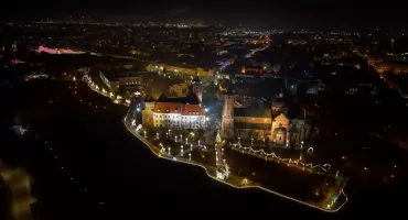Tak prezentują się Ogrody Światła w Płocku! [ZDJĘCIA I FILM Z DRONA]