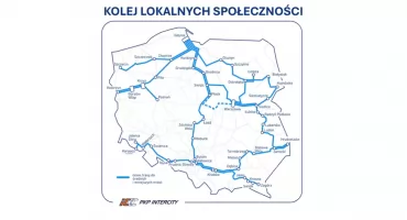 Pociągi PKP Intercity w małych i średnich miastach. W Płocku, Sierpcu, Gostyninie
