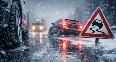 Wciąż ślisko na drogach Płocka i regionu. IMGW aktualizuje ostrzeżenie