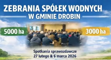Zebrania spółek wodnych. Rolnicy i samorząd zwracają uwagę na meliorację