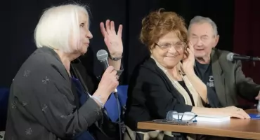 Jagoda Opalińska spotkała się z czytelnikami w „Piekiełku”. Twarzą w twarz z aktorem i krytykiem