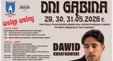 Dni Gąbina 2026: Trzy dni koncertów, sportu i rodzinnych atrakcji