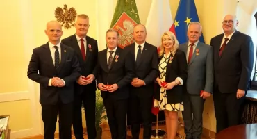 Samorządowcy z regionu odznaczeniu w Sejmie 