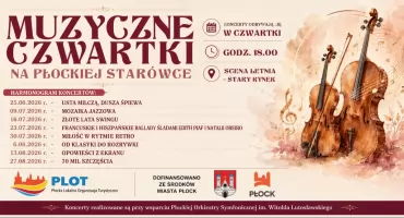 Muzyczne czwartki rozpoczęte. Kameralny koncert na płockiej starówce