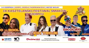 Będzie głośno… Będzie smacznie. Kolejny festiwal dobrej muzyki i jedzenia w Sierpcu