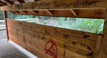 Wandal znów popisał się brakiem poszanowania wspólnej własności