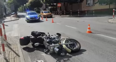 Chwila nieuwagi i doszło do zderzenia. Wypadek na ul. Sienkiewicza
