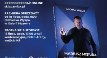 Premiera nowej książki Michala Kublik.a Pierwszy sezon Misiury w Ekstraklasie