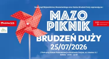 MAZOpiknik w Brudzeniu Dużym już 25 lipca. W programie koncert Blanki, warsztaty i wiele atrakcji